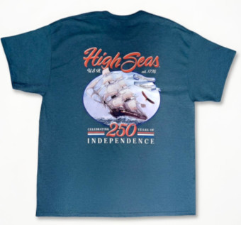 America 250 T-shirt- 100% Cotton